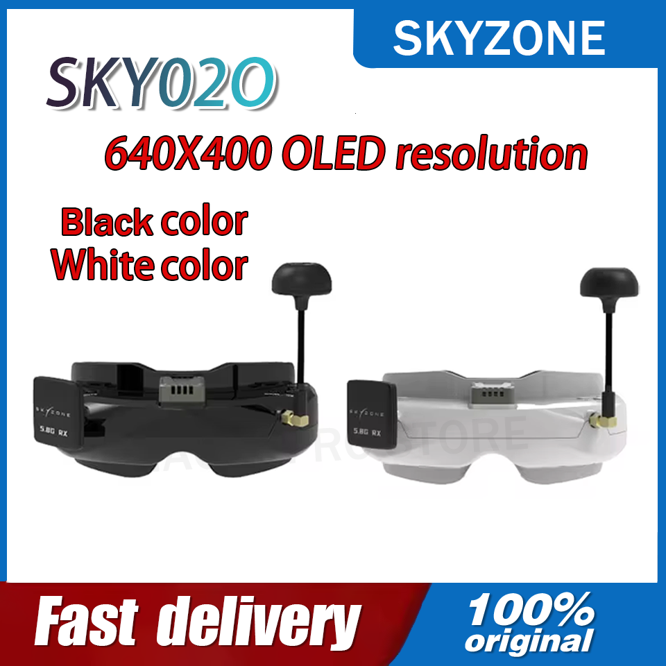 Drone Racing Antenna - SKYZONE SKY02O OLED 5.8GHz 2S-6S FPVゴーグル