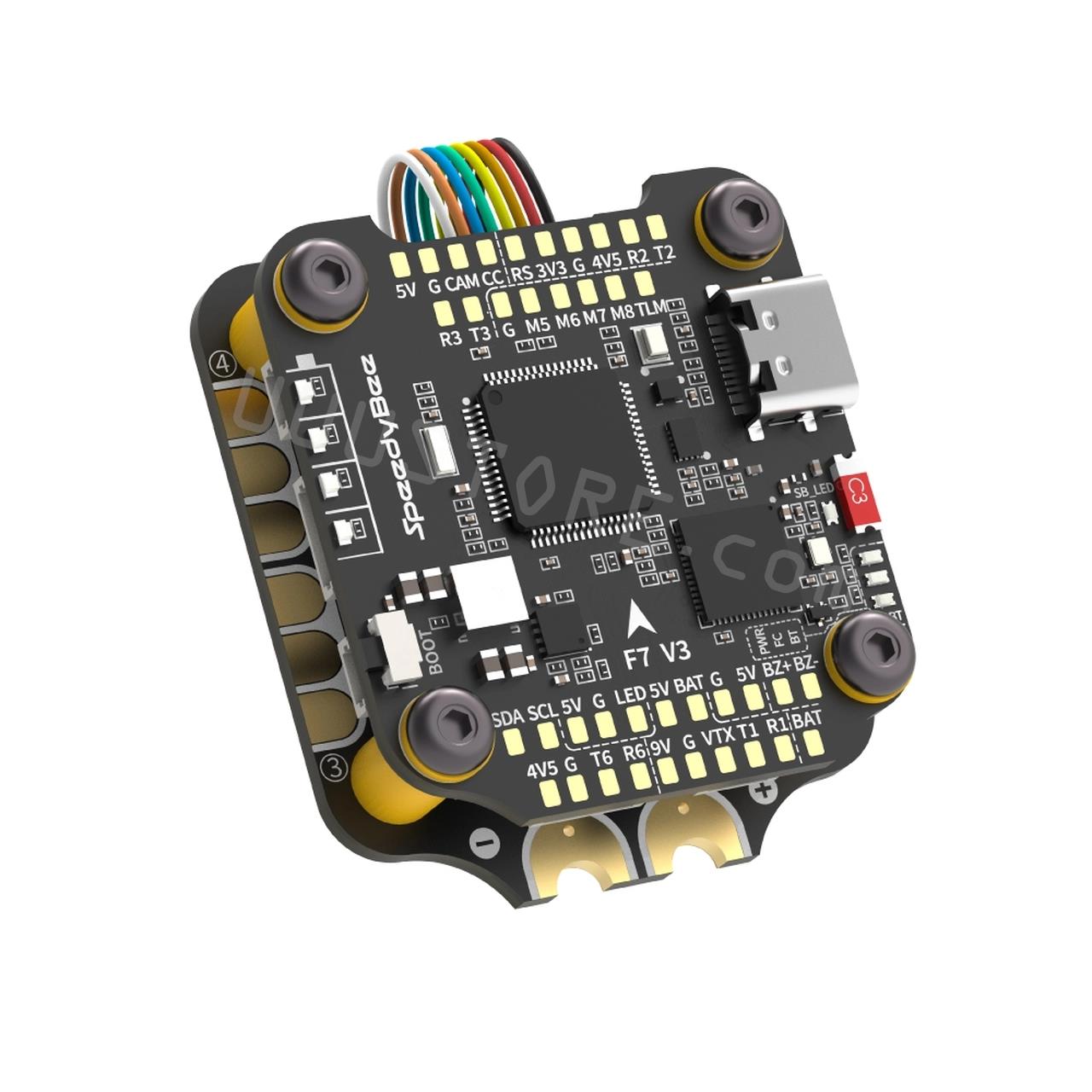 Betaflight Fc F7 - 新型SpeedyBee F7 V3 BL32 50A 30x30スタック