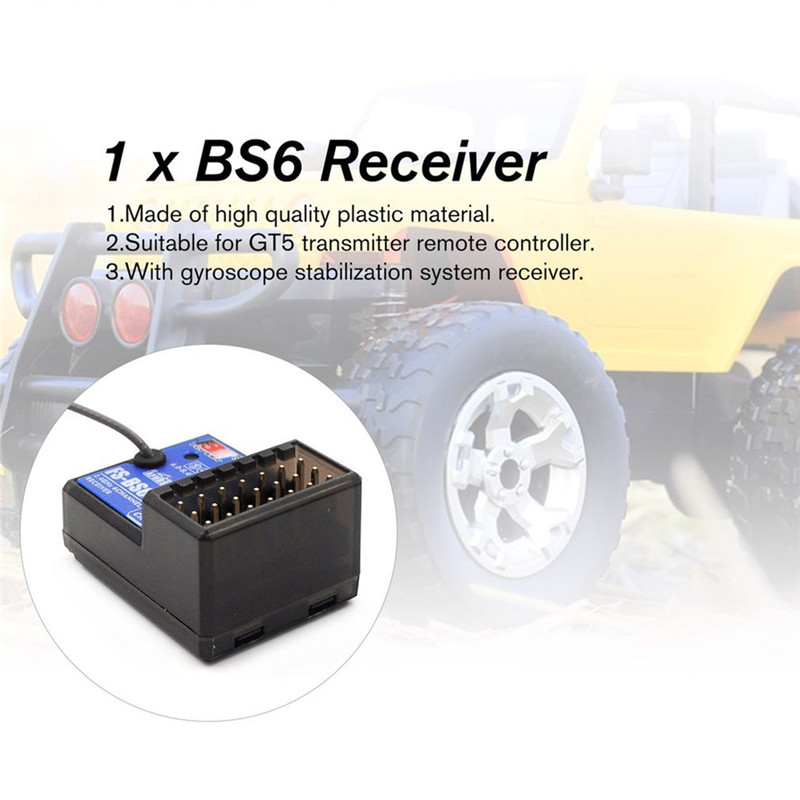Flysky FS-BS6 レシーバー 2.4Ghz 6CH - Drone Racing Receiver のレビューと価格