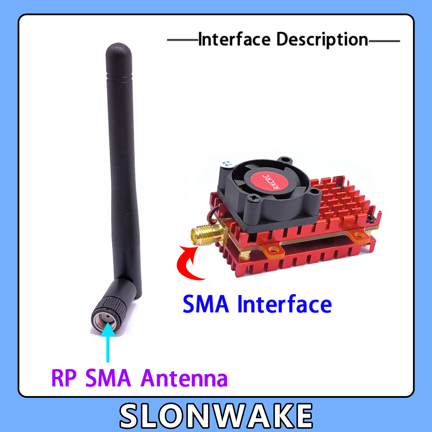 SLONWAKE 5.8G 2W VTX FPV 1800T - Drone Racing Camera のレビューと価格