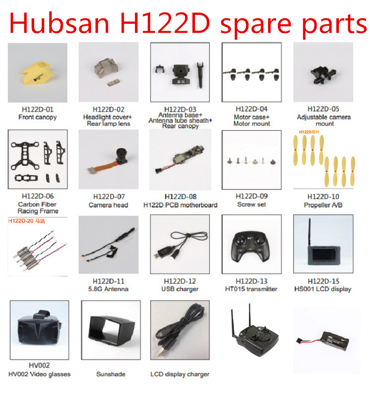 Hubsan-リモートコントロールドローンh122dx4 r - Holy Stone Drone Hs720 のレビューと価格