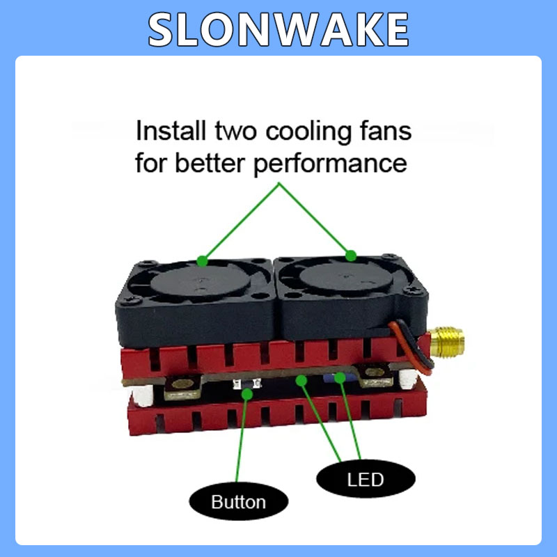 SLONWAKE 5.8G 48CH 4.2W VTX 調整 - Drone Racing Transmitter のレビューと価格
