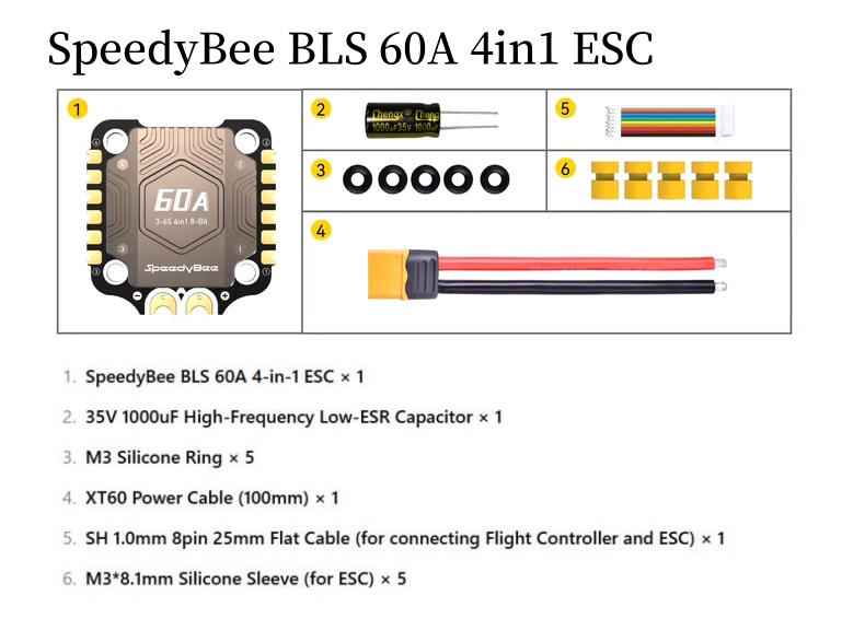 SpeedyBee F4 F405 V4 55A BLS 3 - Betaflight Fc F4 のレビューと価格