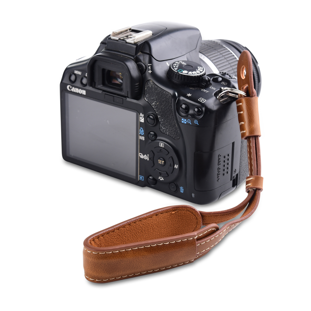 カメラ革ハンドグリップ金属リングリストストラップキヤノン E - Canon Camera Eos R50 のレビューと価格